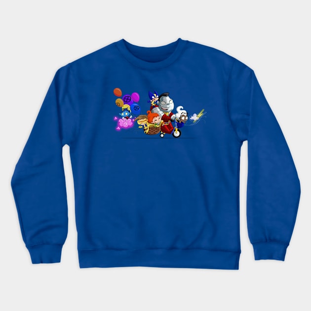 afternoon ride Crewneck Sweatshirt by Michael McElroy